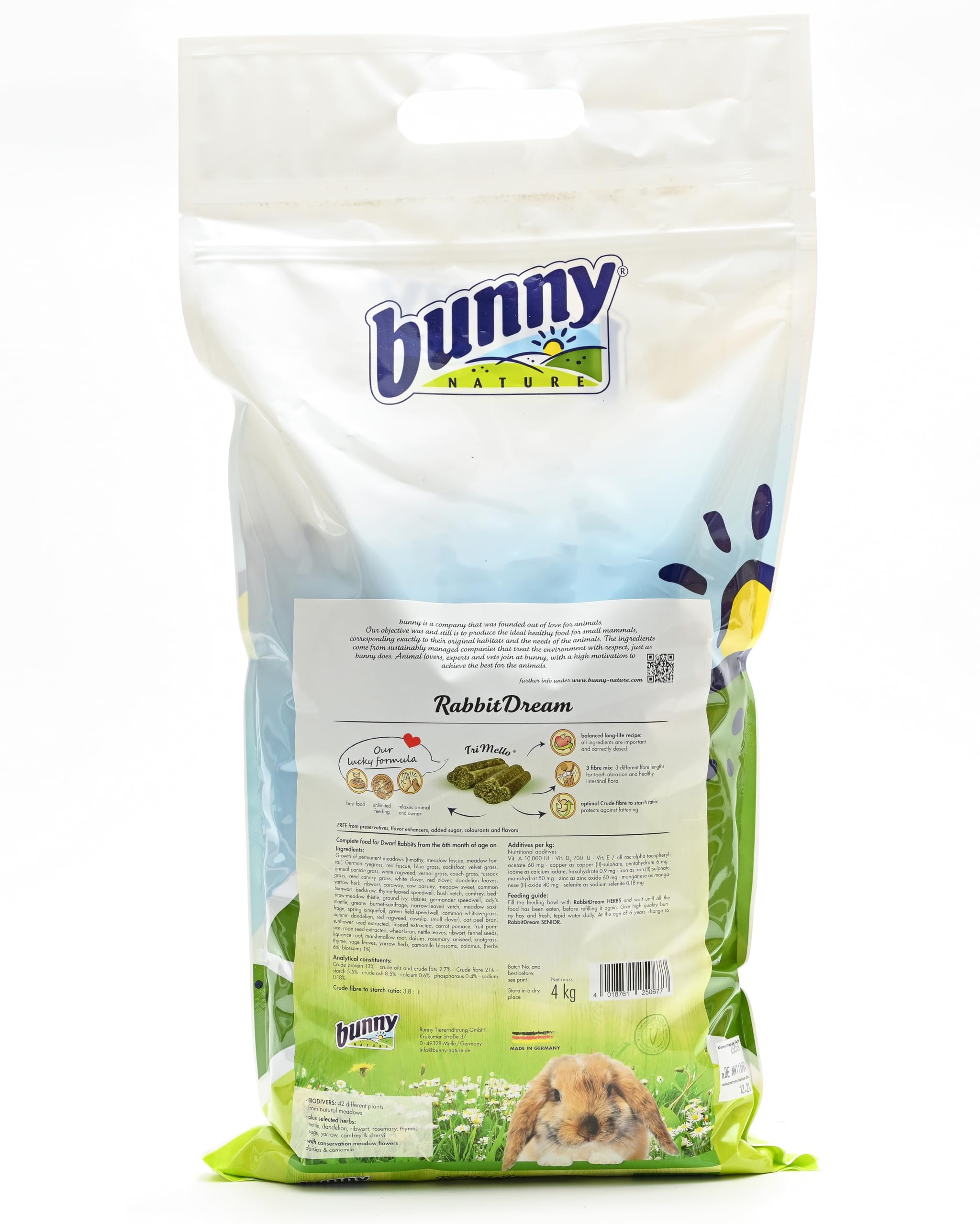 Bunny rêve pour Lapins Herbes Herbs – 4000 GR