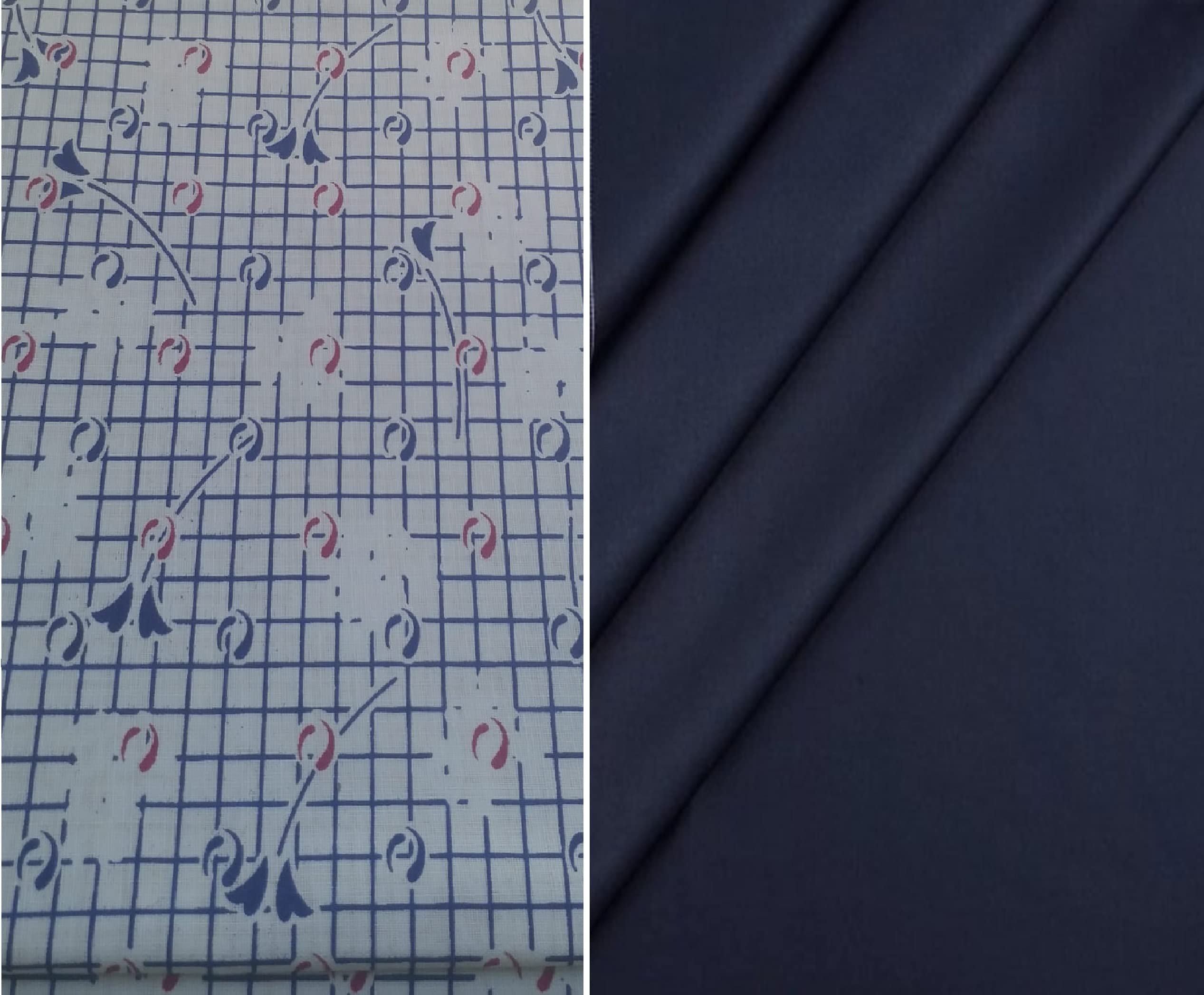 Pri & Su CottLinns Combo of Cotton Floral Shirt 500043 & Trouser 90004-image-29
