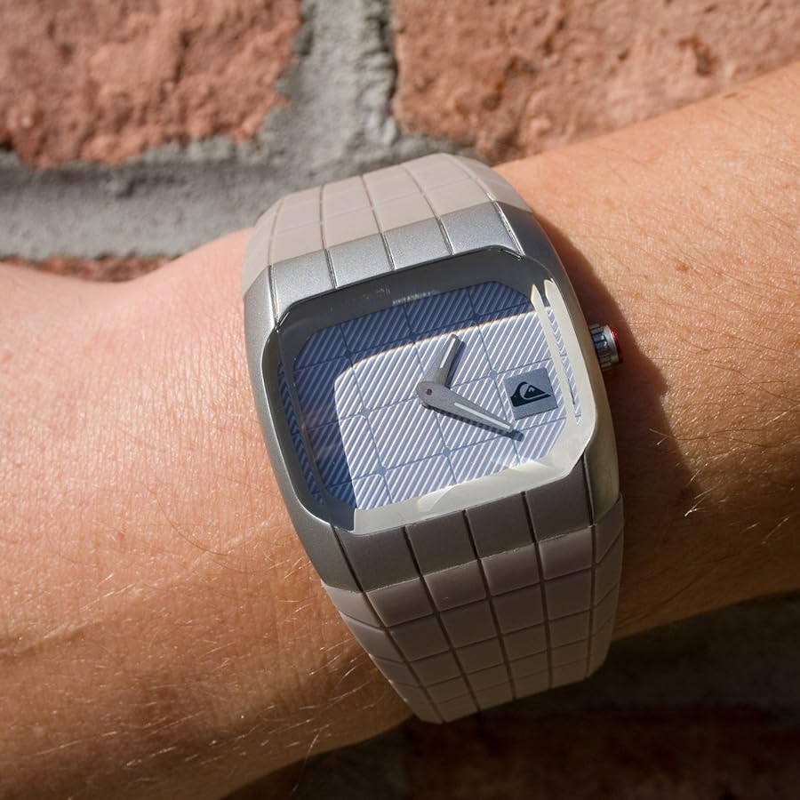 Quiksilver Rubix Pu Watch, Black/Yellow, One Size : Amazon