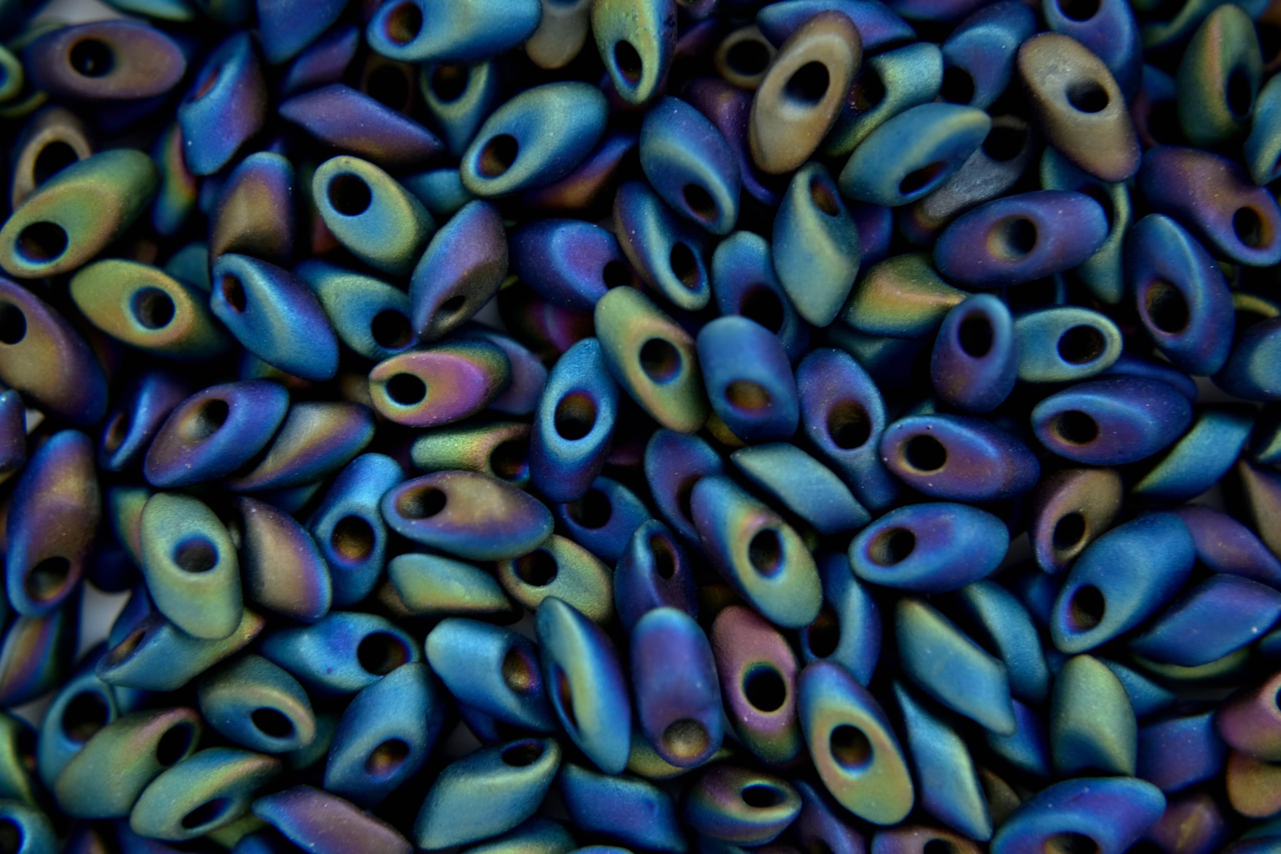 10g Miyuki Long Magatama 4x7mm Seed Beads 2014 Matte Purple Iris Unique Beading Supplies Jewellery Making Japanese Beads