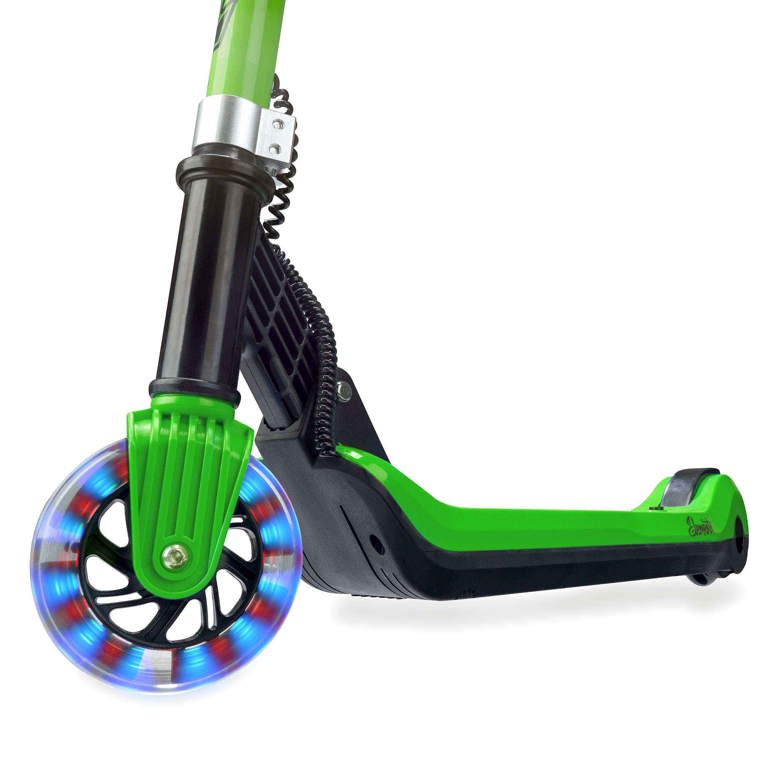 Xootz Kids Elements Electric Folding Scooter with LED Light Up Wheel