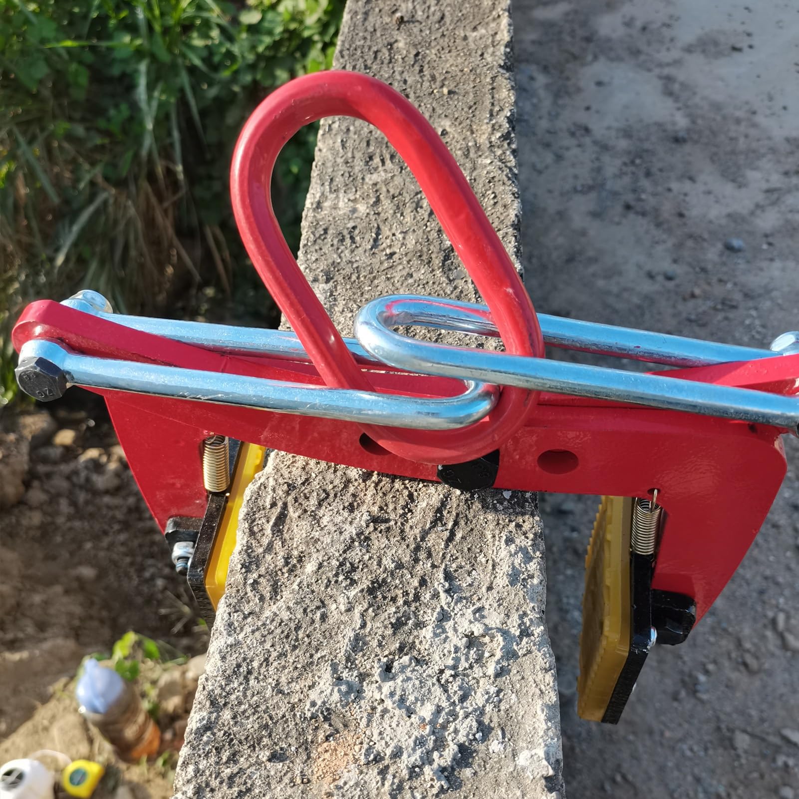 Pince de levage avec ouverture 6-30 cm pour bloc de béton et pierre