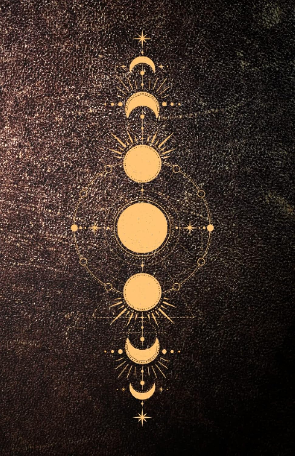 Independently published Tarot Journal: Three card draw with art