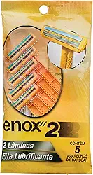 Enox Aparelho Descartável 2, pacote de 5, Amarelo