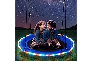 Luminous and Bountiful: Trekassy Firefly LED Lighted Swing for Endless Backyard Solace