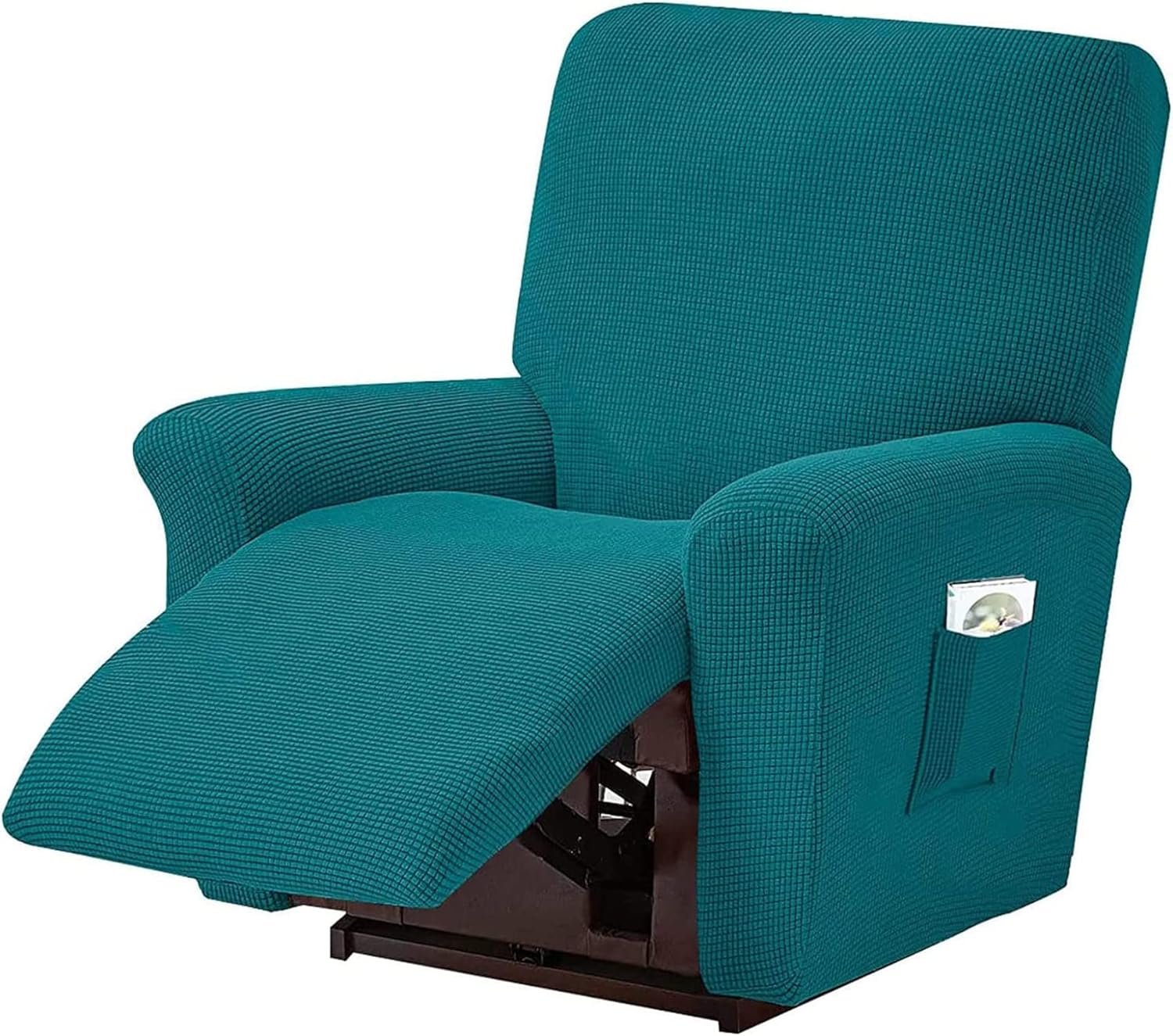 House of Quirk Stretch Recliner Covers, Jacquard Recliner Chair Slipcovers, Polyester Furniture