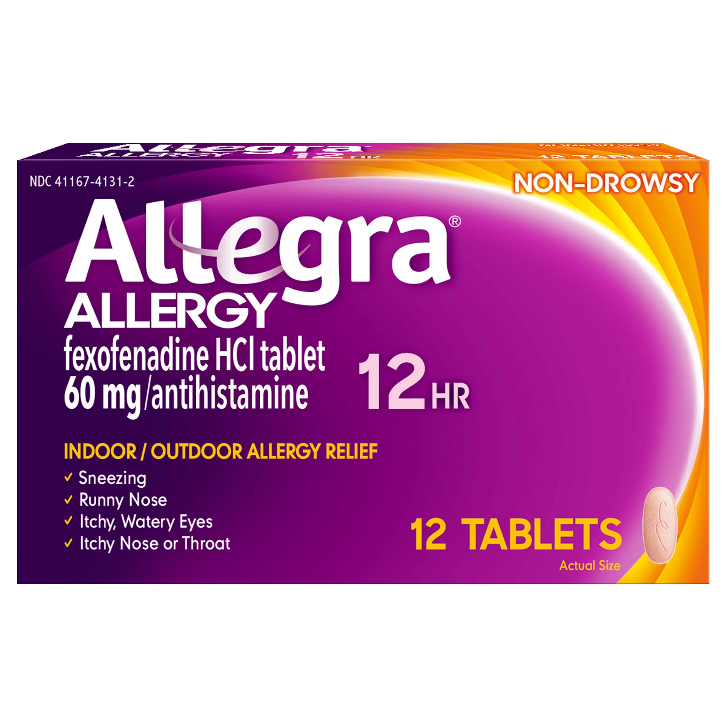 AllegraAllergy Tablets 12 Hour 12 ea (Pack of 2)