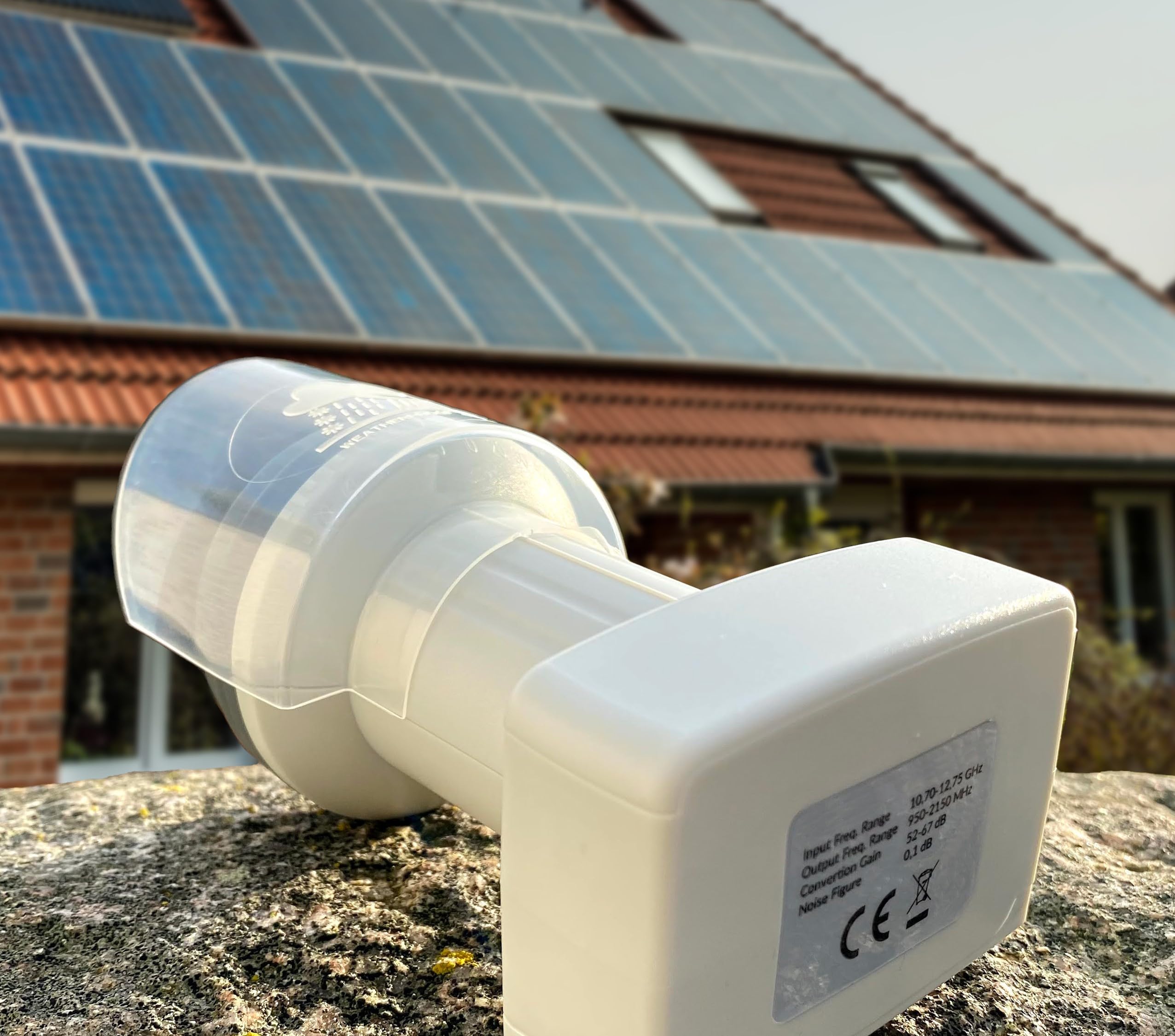 [Test très bien*] Anadol Sat LNB Capot de protection contre les intempéries universel LNC, pour LNB d'un diamètre de 40 mm, protection contre la pluie et la neige, couverture LMB