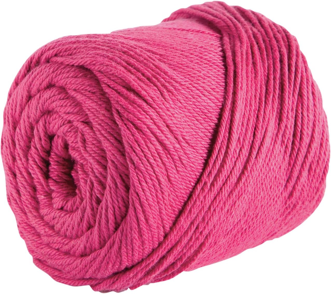 Knit Picks Dishie Worsted Weight 100% Cotton Yarn Pink - 100 g (Begonia)