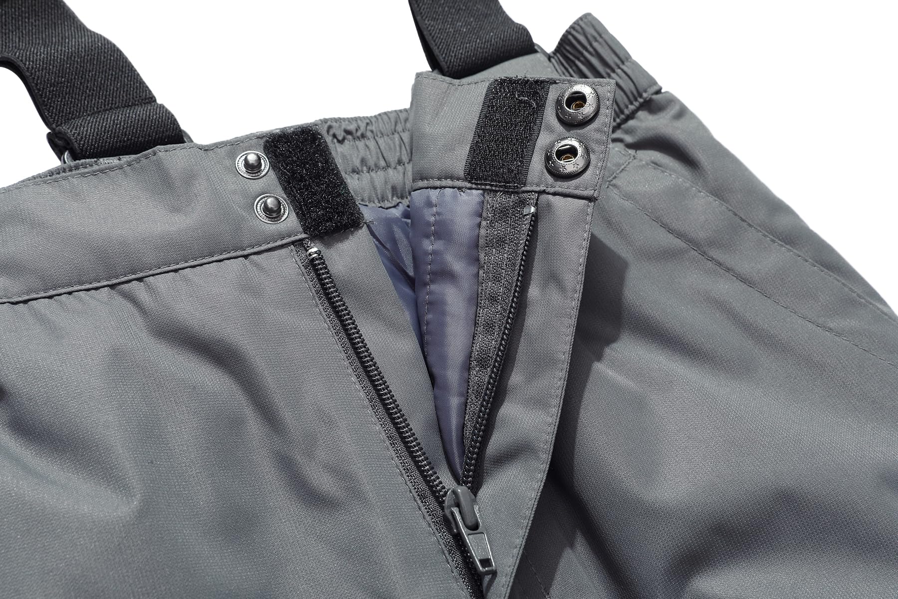 BenBoy Kinder Skihose Softshellhose Wasserdicht Schneehose Windproof Latzhose Outdoor Winter Warm Gefüttert Skibekleidung Thermohose Jungen Mädchen Snowboardhose