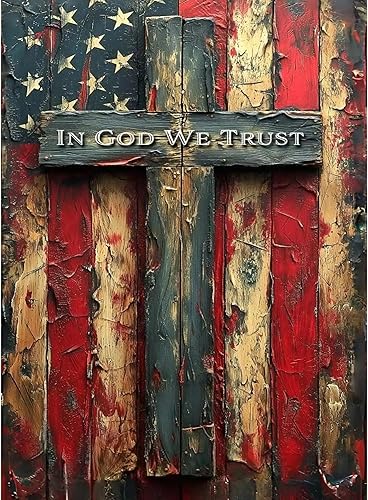 koemhxb Kit de pintura por números de bandera estadounidense para adultos, pintura patriótica por números, kits de pintura cruzada para adultos por