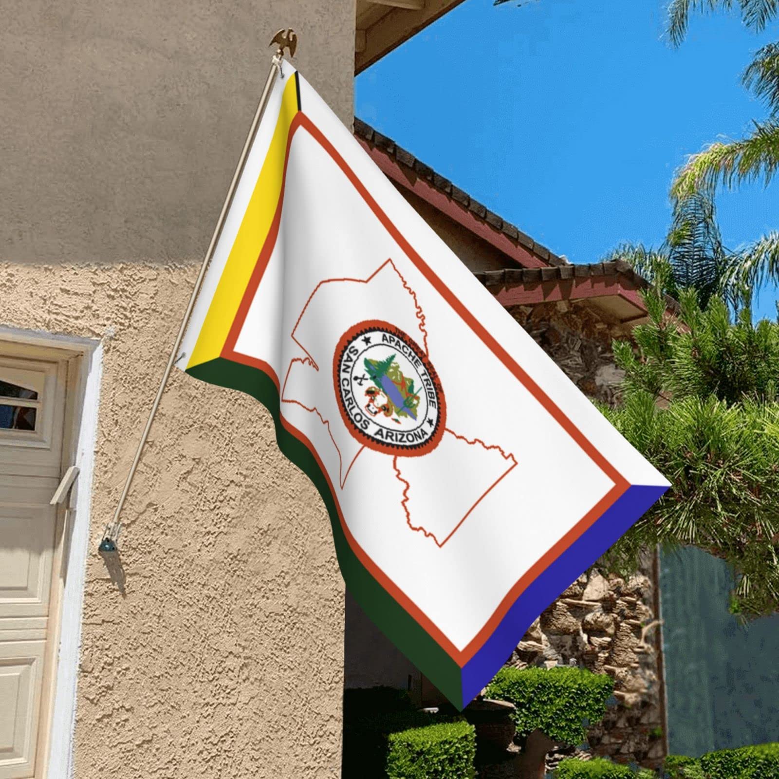 Amazon.com : Flag Of The San Carlos Apache Tribe Flag 3x5 Ft