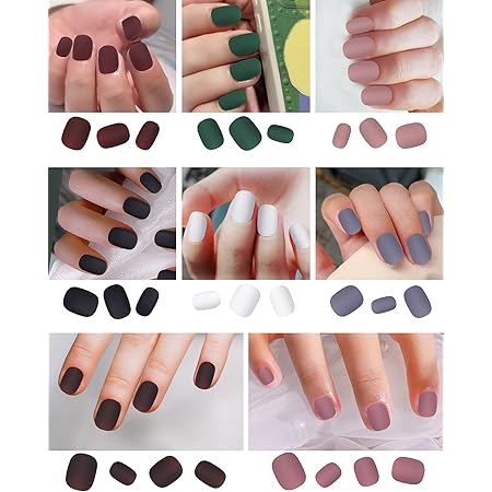 Amazon Com Edittime 12sets 2pcs Matte Or Glossy Acrylic Stiletto False Nails Full Cover Fake Nails Tips Natural Medium Claw Nails Tips With A Crystal Nail Rubbing Strip Full Glitter Powder Amazon Com Edittime 12sets 2pcs Matte Or Glossy Acrylic Stiletto False Nails Full Cover Fake Nails Tips Natural Medium Claw Nails Tips With A Crystal Nail Rubbing Strip Full Glitter Powder
