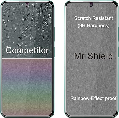 Miniatura 5 de Mr.Shield Protector de pantalla puede usarse con Xiaomi Poco X5 [Vidrio templado] [Paquete de 3] [Vidrio japonés con dureza 9H]