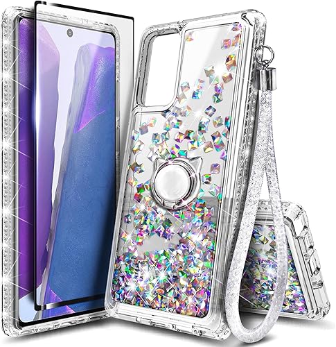 Miniatura 400 de NGB Supremacy Funda compatible con Samsung Galaxy S22 Plus (5G de 6.6 pulgadas) con protector de pantalla (cobertura máxima, TPU flexible), soporte