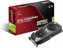 グラフィックボード・グラボ・ビデオカード ROG POSEIDON PLATINUM GTX 1080 Ti Asus GeForce GTX 1080 Ti Poseidon Platinum 11GB GDDR5 PCIe