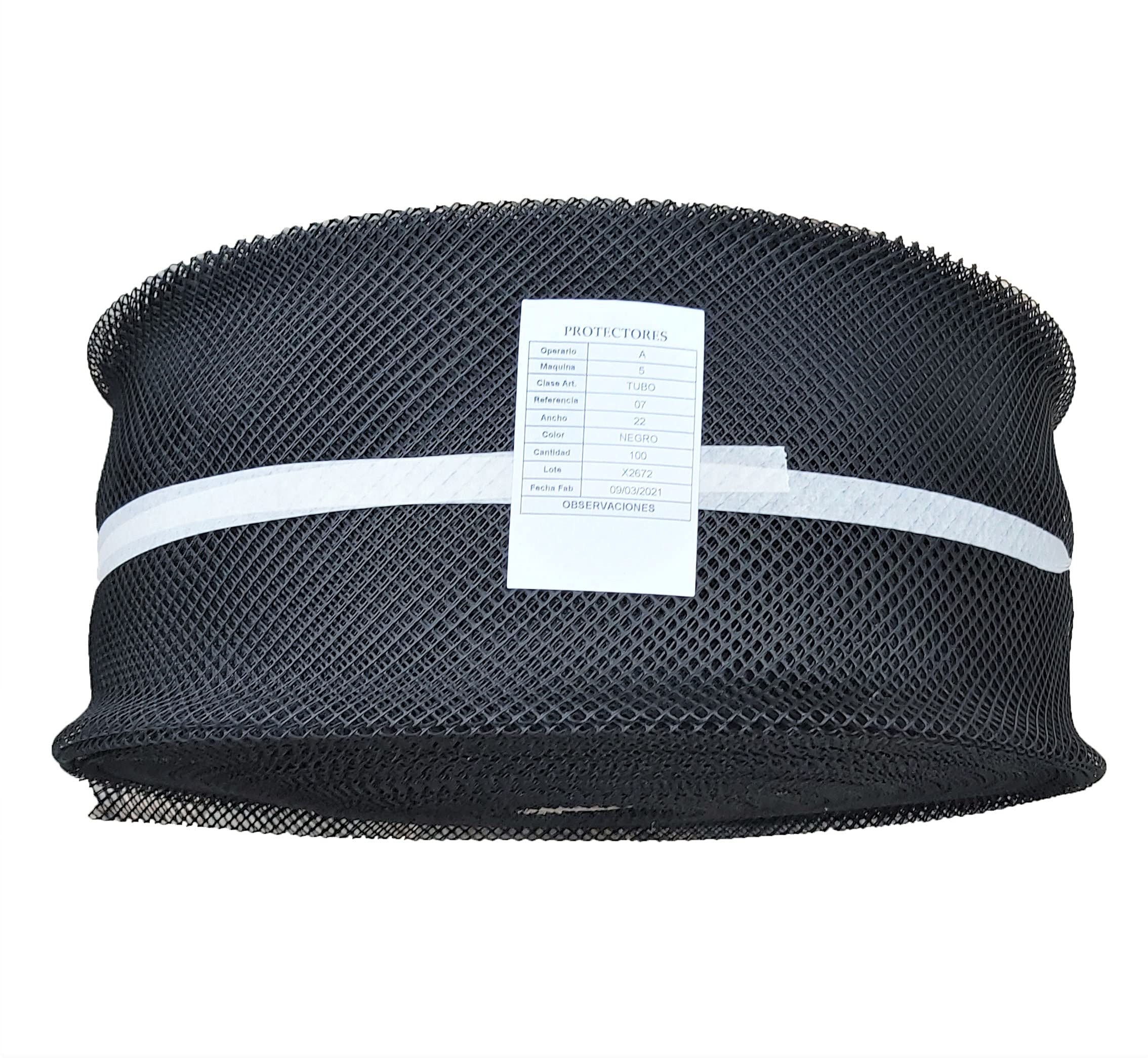 TodoCultivo Protection pour Arbre Maille 22 cm x 100 m, Noir