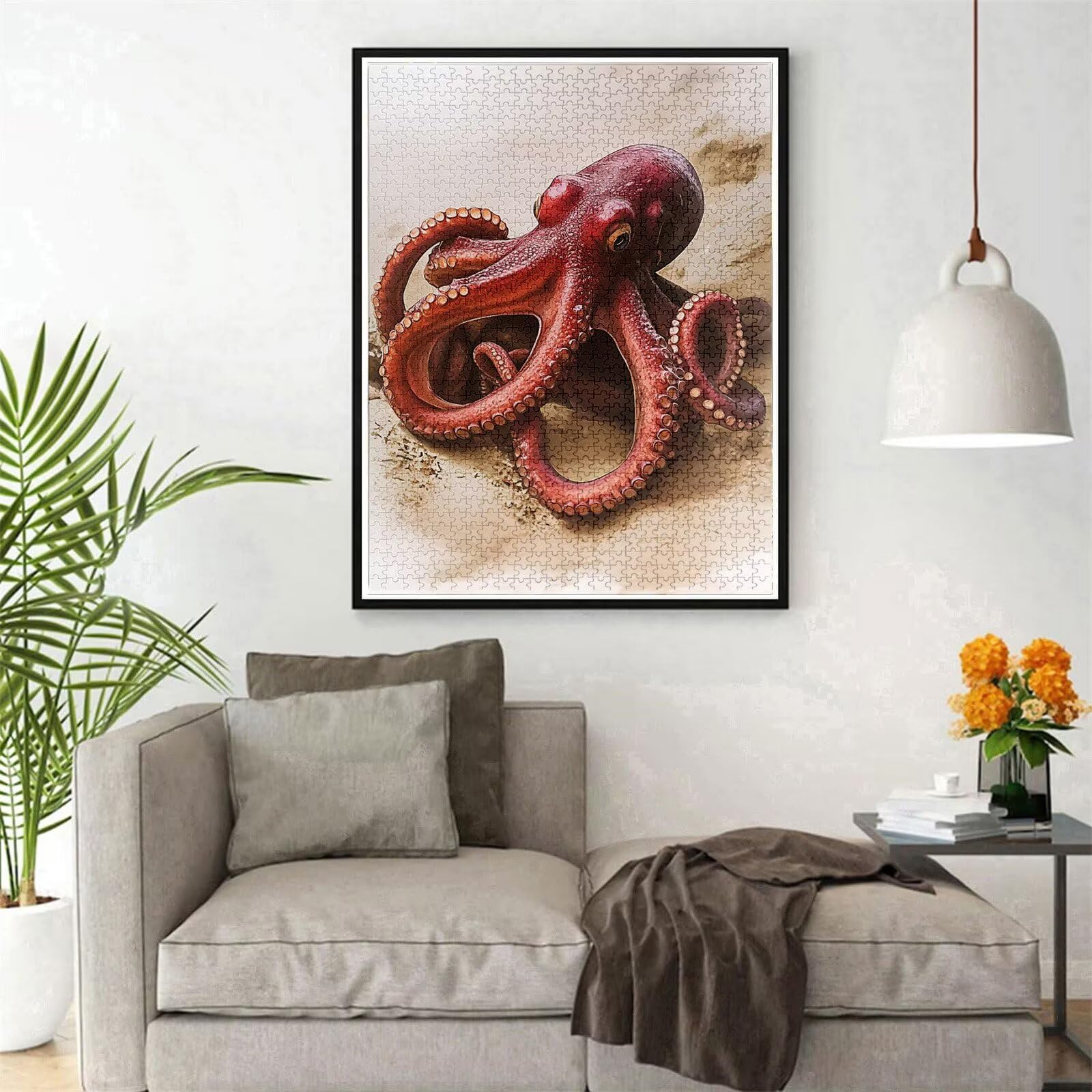 Puzzle ze zwierzętami, 3000 elementów, drewniane puzzle 122 x 81 cm, puzzle dla dorosłych i dzieci, "zrób to sam", wysoka jakość, klasyczna drewniana jigsaw, dekoracja ścienna do domu lub jako prezent
