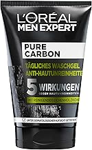 L'Oréal Men Expert Pure Charcoal Wash Gel for Blemished Skin (Blackheads, Greasy and Oily Skin) 1 x 100 ml