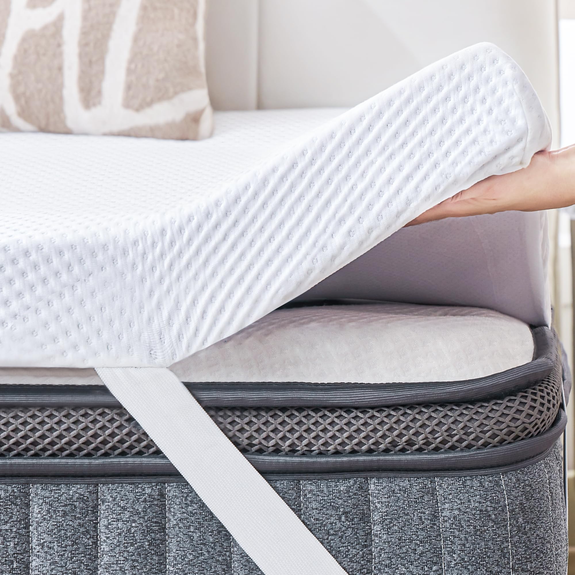 SINWEEK（シンウィーク）のマットレス・トッパー Amazon.com: SINWEEK 2 Inch Memory Foam Mattress Topper Twin Size