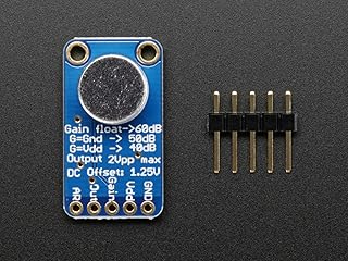 Adafruit Electret Microphone Amplifier - MAX9814 with Auto Gain Control [ADA1713]