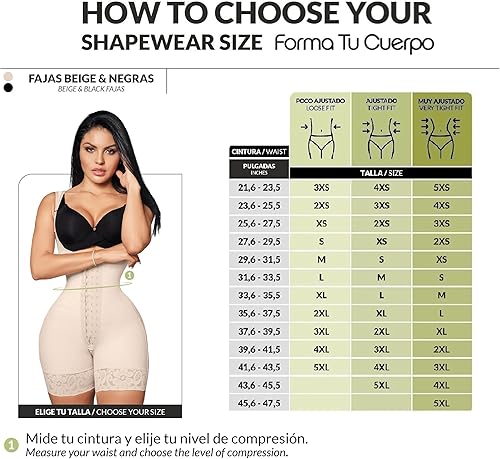 Miniatura 2 de Forma Tu Cuerpo, Body Shaper for Women, Colombian Faja, Post Surgery & Liposuction, Stage 2 Faja Tummy, Hourglass Shapewear