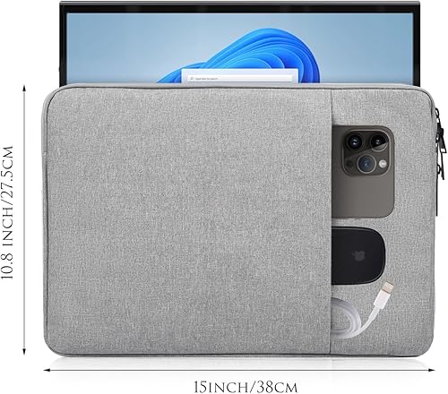 B0C4FC9C9J_image_1 Funda para monitor portátil de 15.6 pulgadas compatible con Anyuse YxK Forhelp Newsoul KYYASUS Zenscreen 15.6 pulgadas, bolsa de computadora para