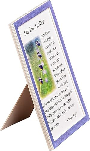 Miniatura 2 de Blue Mountain Arts Douglas Pagels - Imán para hermana con caballete, regalo de cumpleaños, vacaciones, agradecimiento o pensamiento de ti para una