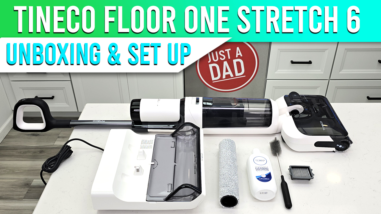 Watch Tineco Stretch Floor One S6 Wet / Dry Vacuum Unboxing on