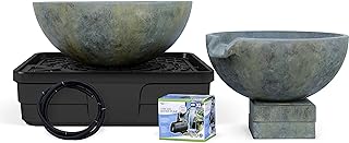 10 Rock Fountain Ideas for Natural Garden Water Features 79 Aquascape Spillway Bowl and Basin Landscape and Garden Fountain Kit | 58087