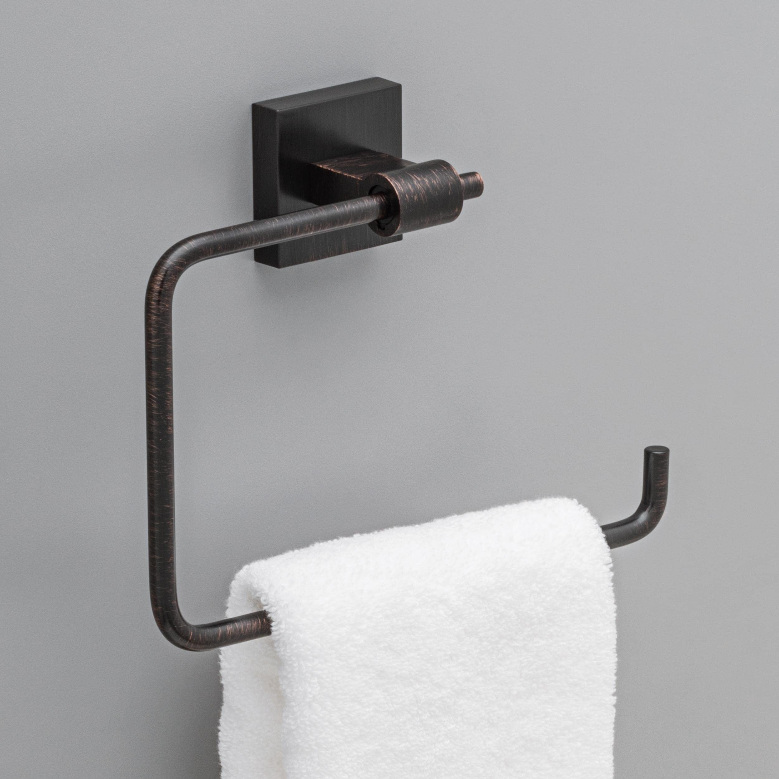 Franklin Brass MAX46-VBR Maxted Towel Ring, Venetian Bronze - Image 2