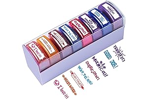 Teacher Stamps for Classroom Grading 8PCS