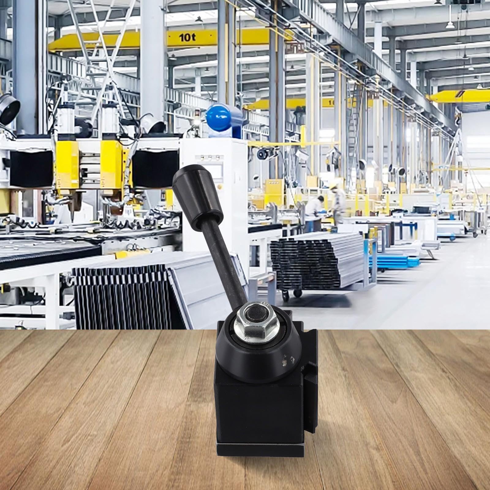 Stahl Werkzeugwechselsystem 6-9 Zoll Schwenk Schwarz(250-000)