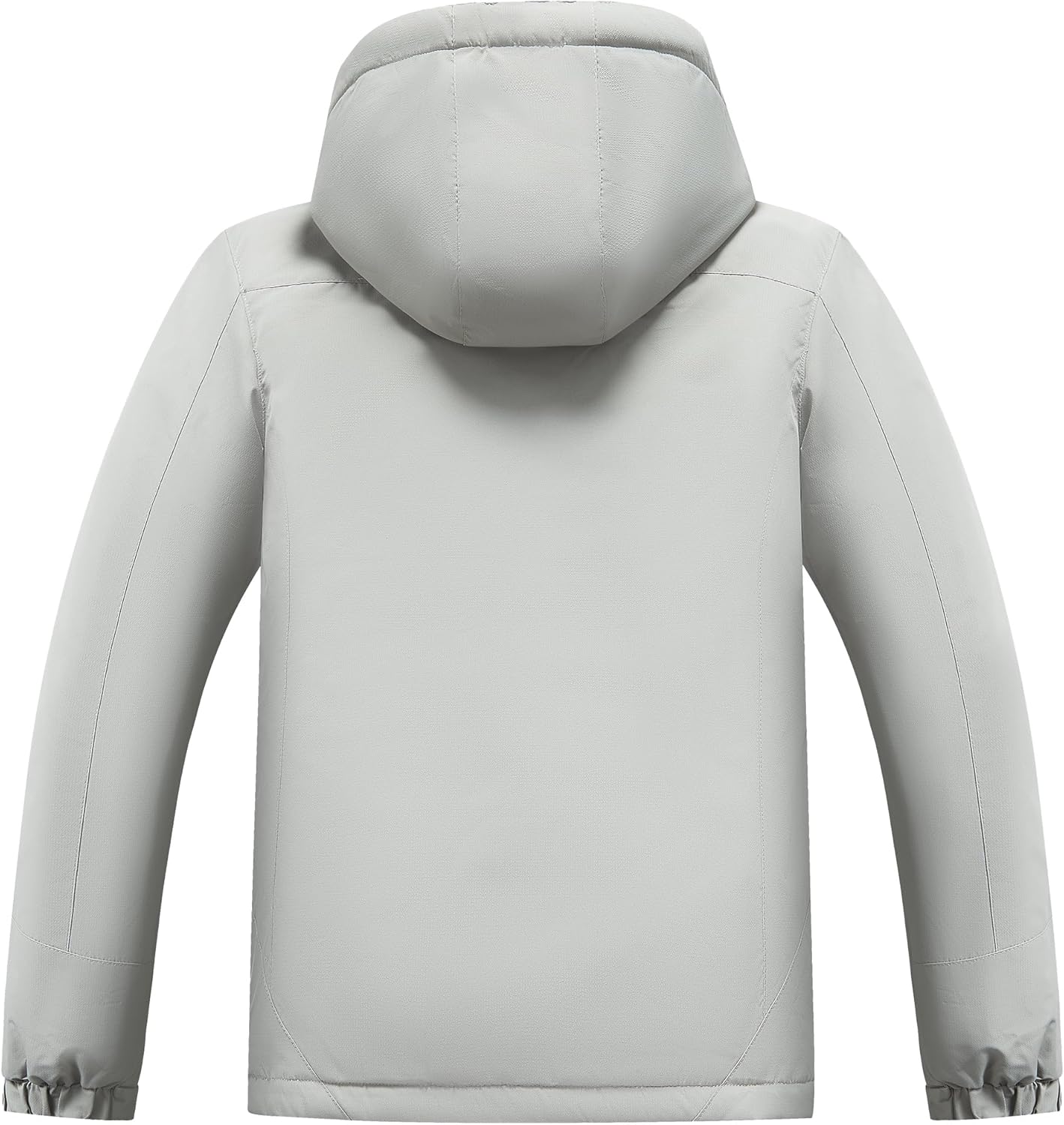 Kid's Waterproof Ski Jacket Warm Fleece Lined Hooded Boy's and Girl's Winter Jacket Breathable Removable Coat - Image 2