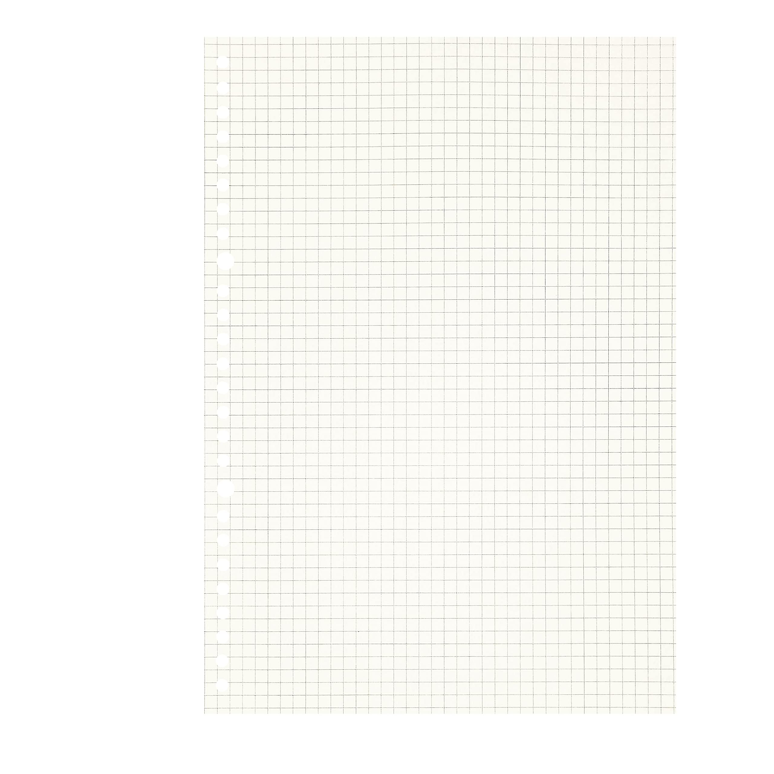 Zelten Loose Leaf Punched Paper Refills Paper for 6 Hole Binder Personal Organizer Diary Notebook Refillable Planner (Squared,B5/26 Hole) - Image 2