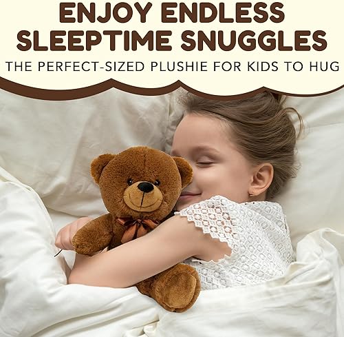 Miniatura 6 de Grandma Smiley's Plush Best Friends - Ositos de peluche de 9 pulgadas (marrón)