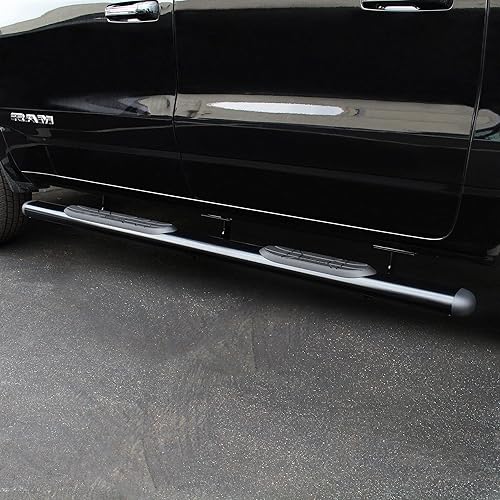 Miniatura 4 de Westin 22-2245 Premier Oval Nerf Bar Mount Kit se adapta a Ram 1500 QuadCab Crew Cab 2019-2025 (Exc 2019-2023 1500 Classic), par negro