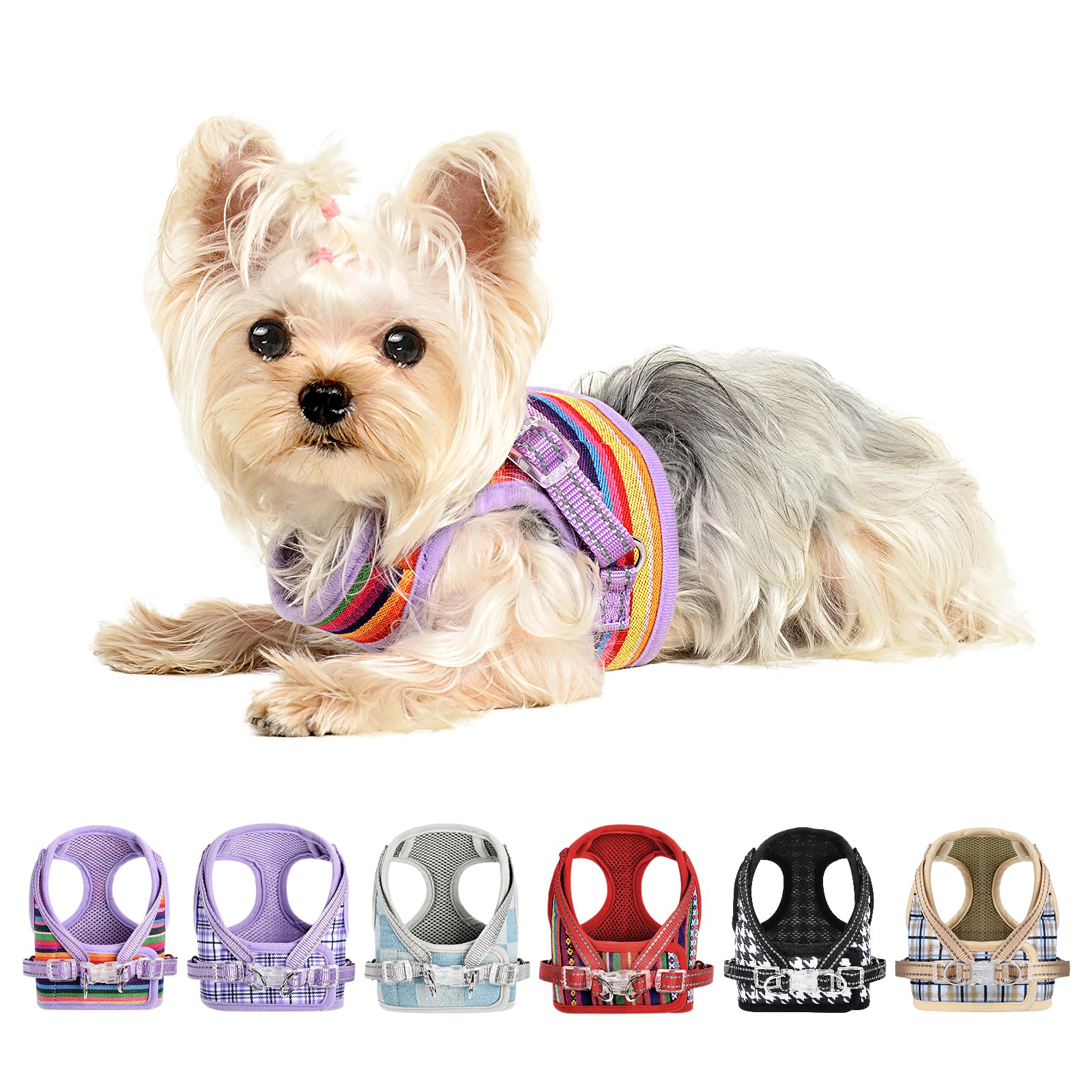 Small Dog Harness,Dog Harness Reflective,Step in Dog Harness,Dog