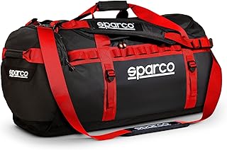 Sparco Borsa da Viaggio Dakar-L Nero/Rosso