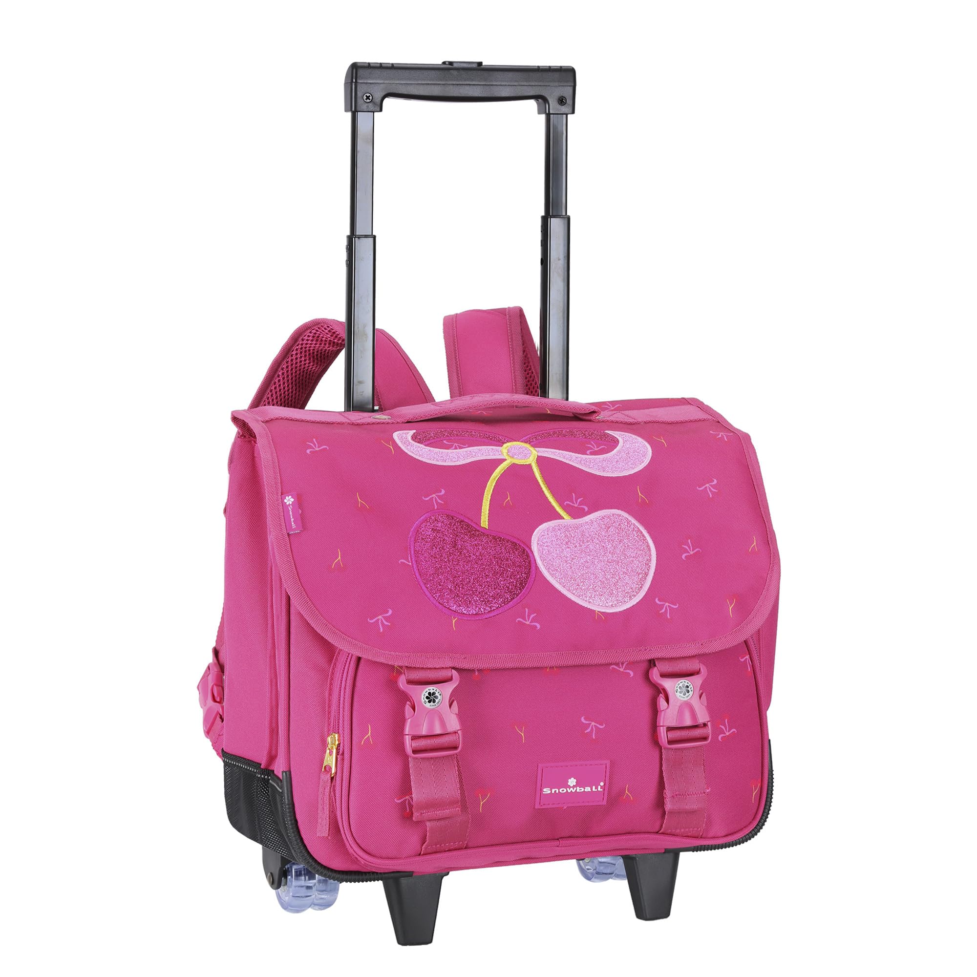 Zaino con ruote Cherry Rose per studenti CM1 e CM2