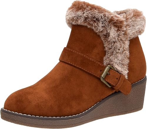 Rhodes Wedge Bootie + Memory Foam 