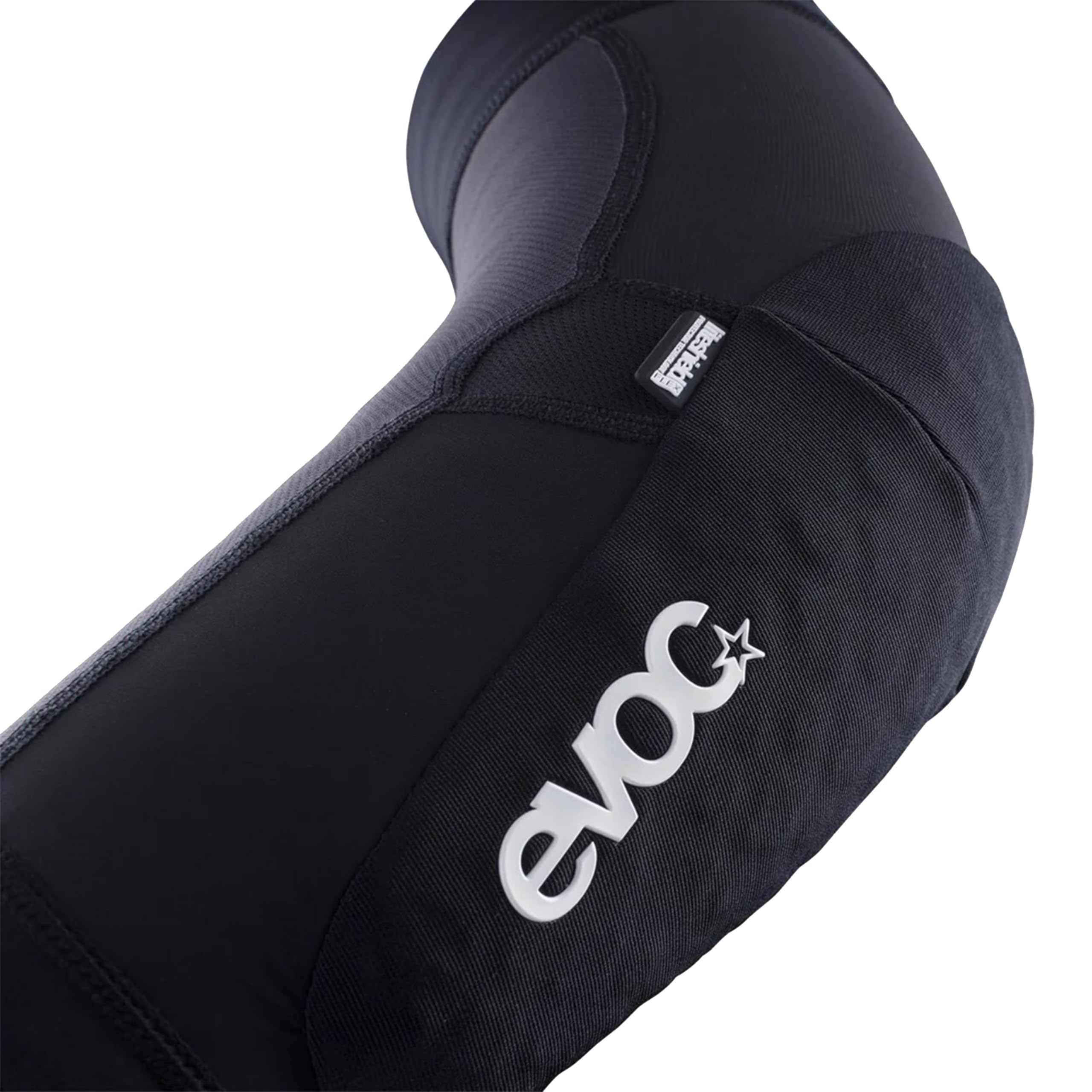 EVOC Elbow Protector LS Flex Lite Coderas Ligeras para MTB Protectores de Brazos Coderas con protección de Nivel 1 Negro, Talla única, 1 Pack