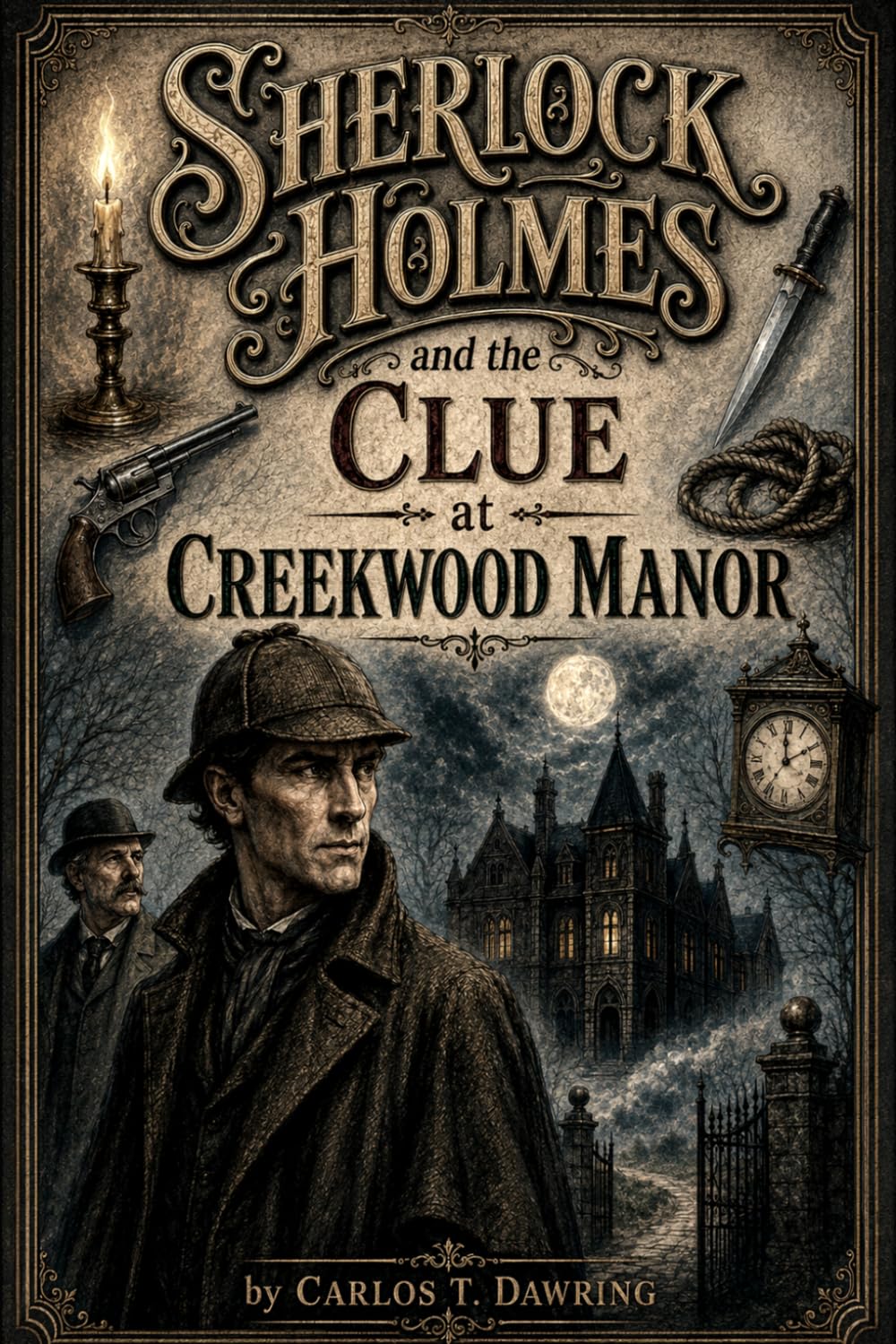 Sherlock Holmes and the Clue at Creekwood Manor: A Classic Holmes Case Where Every Weapon Tells a Lie (The Carlos T Dawring Victorian Murder Mysteries)