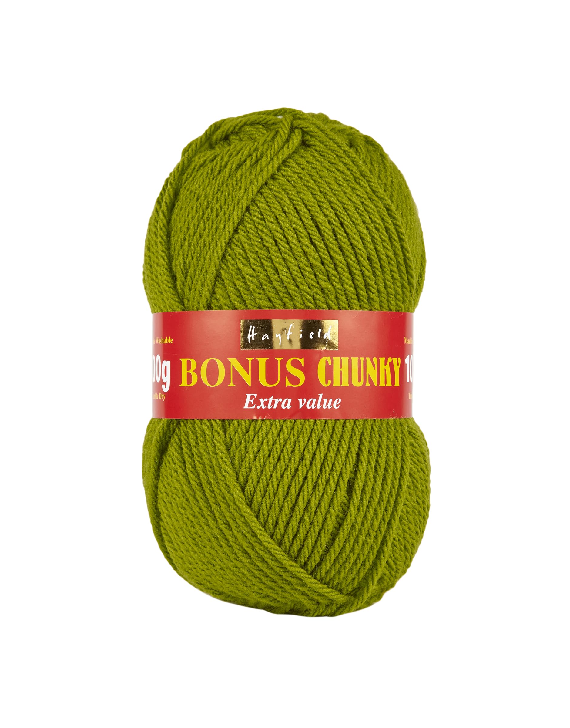 Sirdar Hayfield Bonus Chunky, Lemongrass (699), 100g