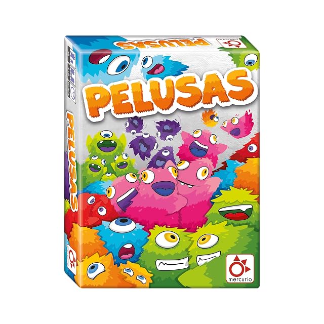 Mercurio - Pelusas | Juego de Cartas Ágil y Divertido | 110 Cartas Incluidas | Tiempo Aproximado 20 min | a Partir de 8 Años | para 2 a 6 Jugadores