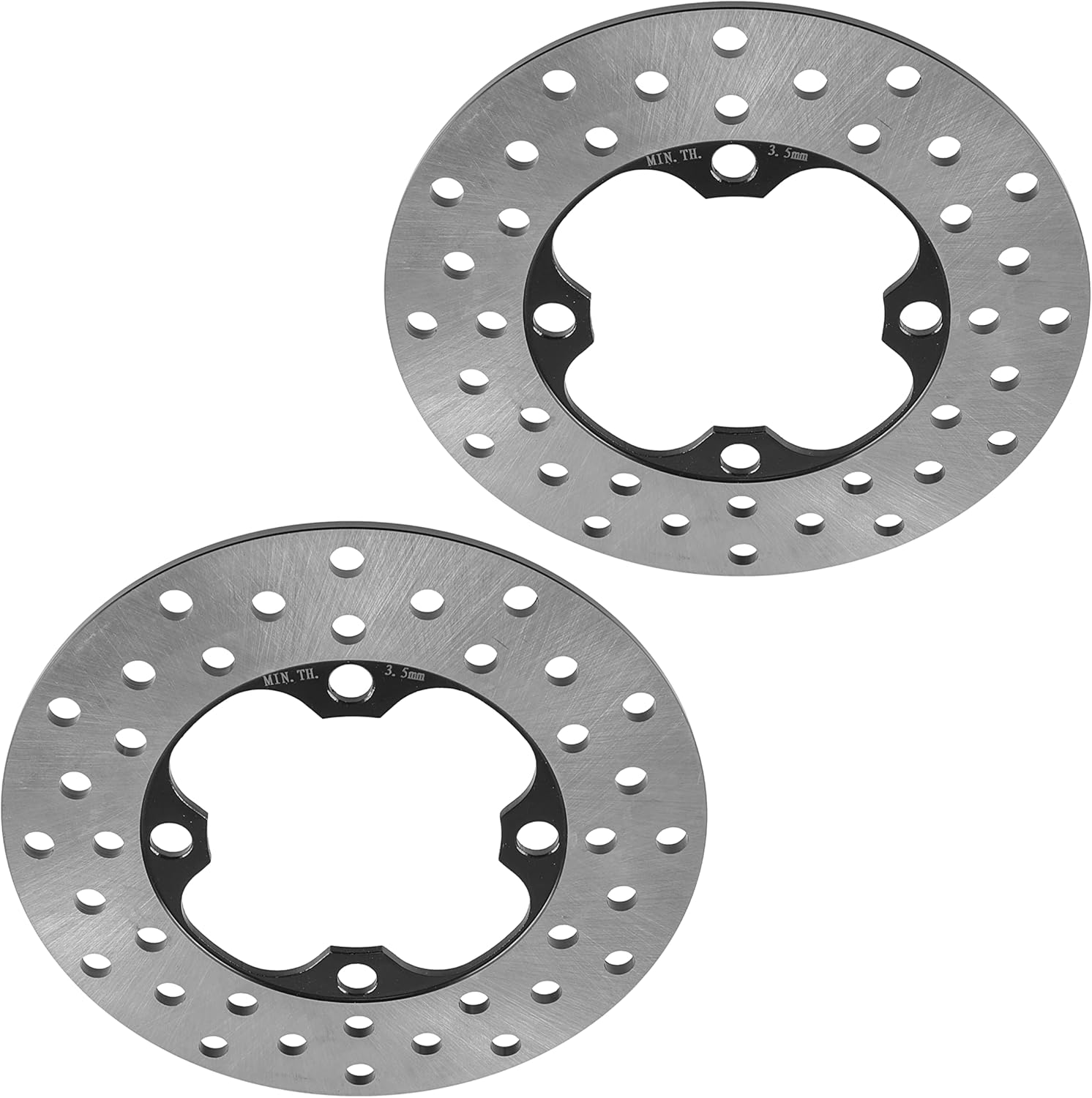 Caltric Front Left and Right Brake Disc Compatible with Honda TRX500FE TRX500FM FourTrax Foreman 2005-2006