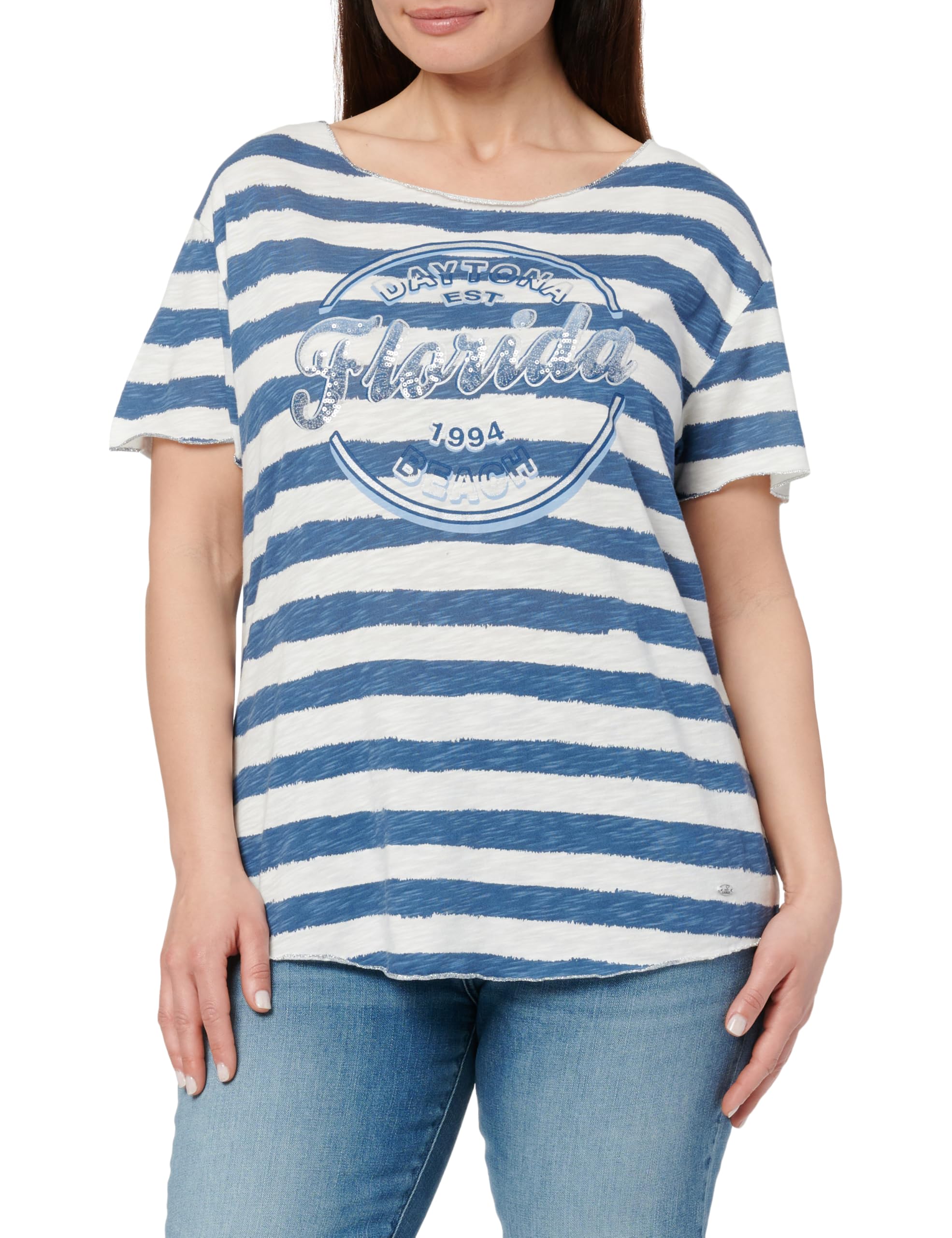 Key Largo Damen Wt Florida Round T-Shirt