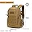 ArcEnCiel 20L Tactical Backpack MOLLE Daypack Gear Pack Camping Bag with PatchBrown