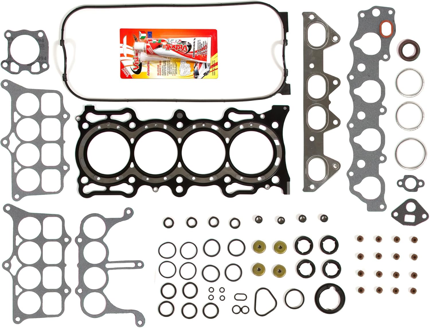 Compatible With 94-97 Honda 2.2 SOHC 16V F22B2 F22B6 Head Gasket Set