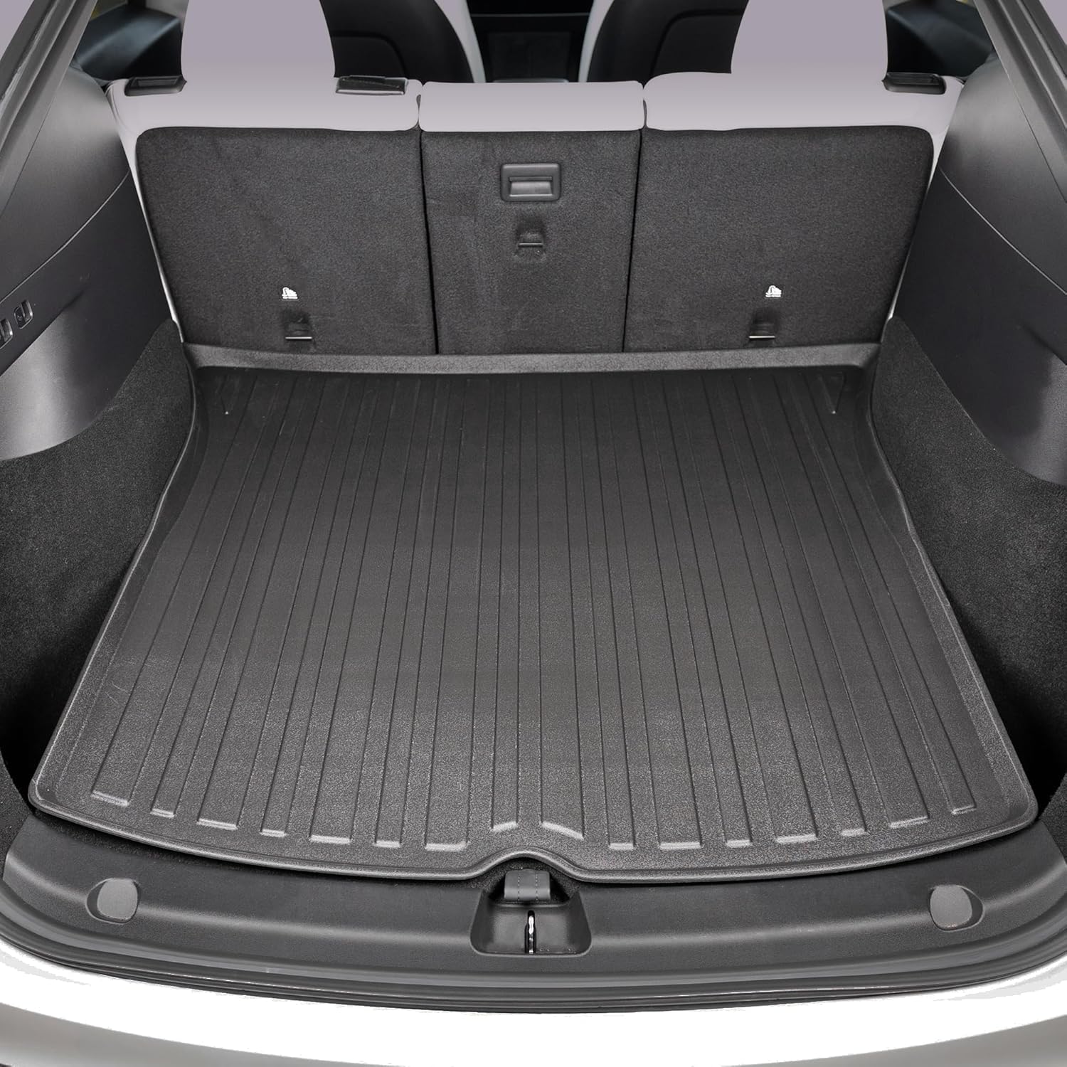 Premium Cargo Liner for Tesla Model Y Performance 2020-2026 - 100% Protection - Custom Fit Car Trunk Mat - All-Season Black Cargo Mat - 3D Shaped Laser Measured Trunk Liners for Tesla Model Y